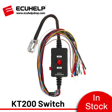 The Multifunction Cable / Switch Cable for ECUHELP KT200 ECU Programmer