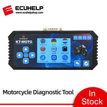 ECUHELP KT-MOTO Motorcycle Scaner Motorbike Diagnostic Tool for Diagnosing Fault Code and Faster Repair