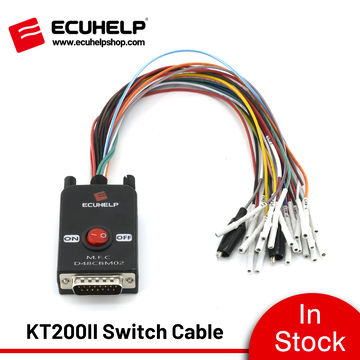 The Multifunction Cable / Switch Cable for ECUHELP KT200II KT200 Gen2 ECU Programmer