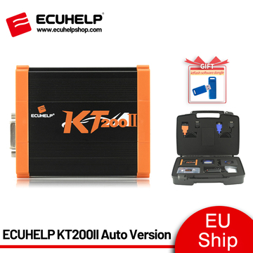[EU Ship] ECUHELP KT200 II ECU TCU Programmer Clone and Chip Tuning Tool Auto Version for Car Truck [Get one Free KTflash Dongle]