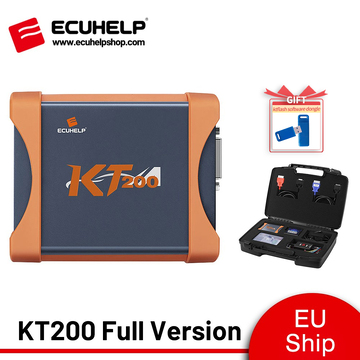 [Get a Free KTflash Dongle]2023 ECUHELP KT200 ECU Programmer Full Version for Car Truck Motorbike Tractor Boat [with Suitcase]