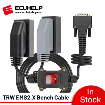 Volvo Renault TRW EMS2.X Bench Cable for KT200 II & KT200,Supports TRW EMS 2.2, EMS 2.3, EMS 2.4