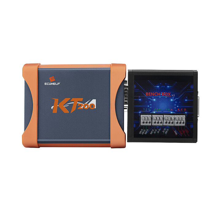 [Carton Box) ECUHELP KT200 ECU Programmer Full Version for Car Truck Motorbike Tractor Boat, Support OBD / Bench / BOOT / JTAG / BDM