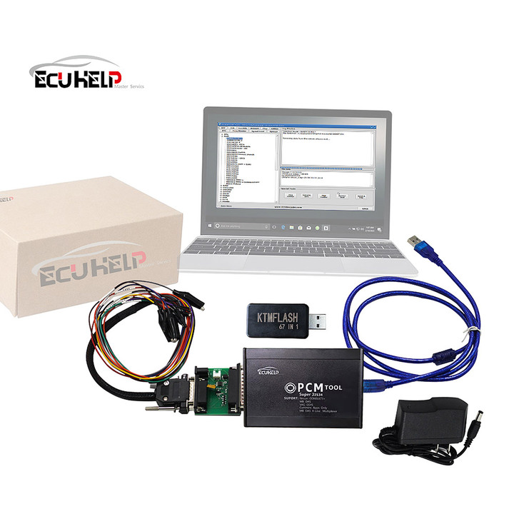 ECUHELP PCM Tool Super J2534 67 in 1 PCM-flash 1.2.0 ECU Programmer Offline Work
