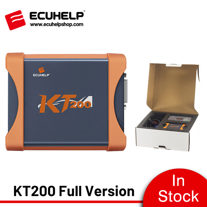 [Carton Box) ECUHELP KT200 ECU Programmer Full Version for Car Truck Motorbike Tractor Boat, Support OBD / Bench / BOOT / JTAG / BDM