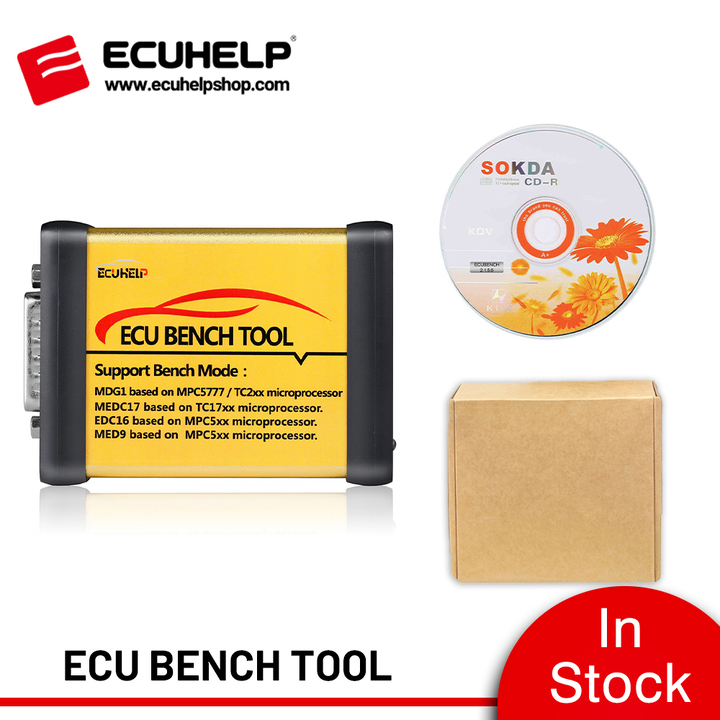 [AMT Software] ECUHELP ECU Bench Tool Full Version with License MD1 MG1 EDC16 MED9 ECUs No Need Open ECU