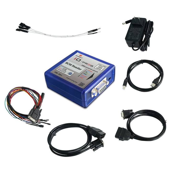 ECUHELP I/O Prog IO-Prog Opel BSI PSA Version ECU BCM TCM EPS K-line and CAN compatibility via BD9 connection and OBD