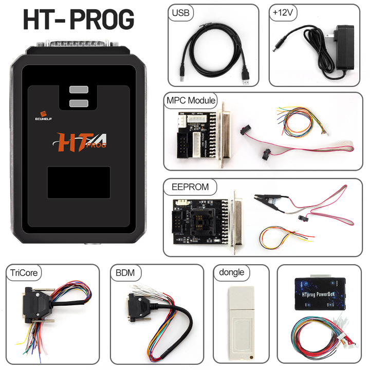 [Add PowerBox] ECUHELP HTprog ECU Programmer / ECU Clone Tool etc Support on Bench / Boot / BDM