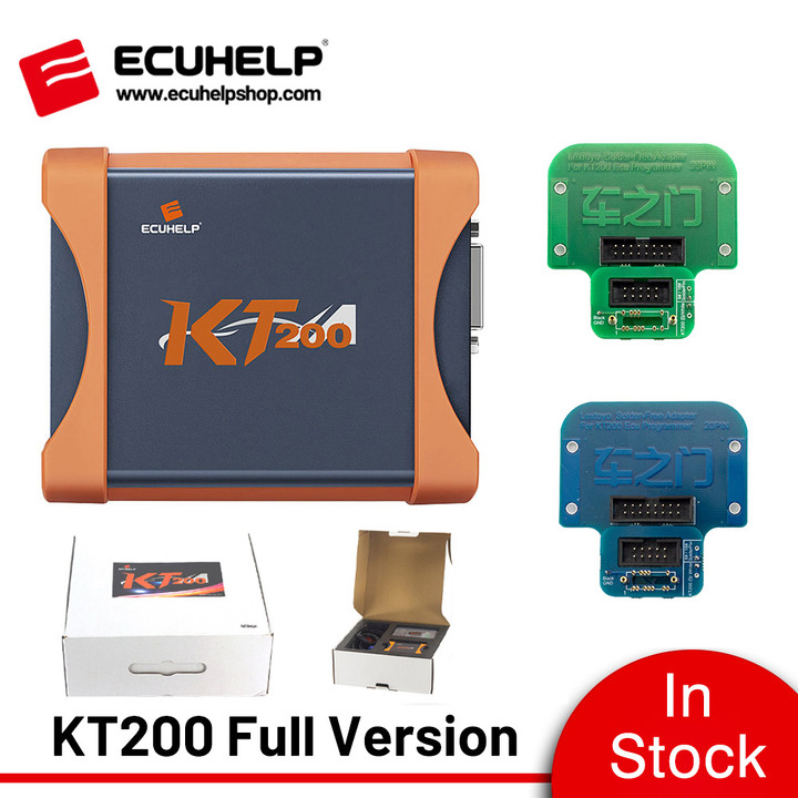 ECUHELP KT200 ECU Programmer Full Version + Toyota Lexus BDM / Jtag Adapter