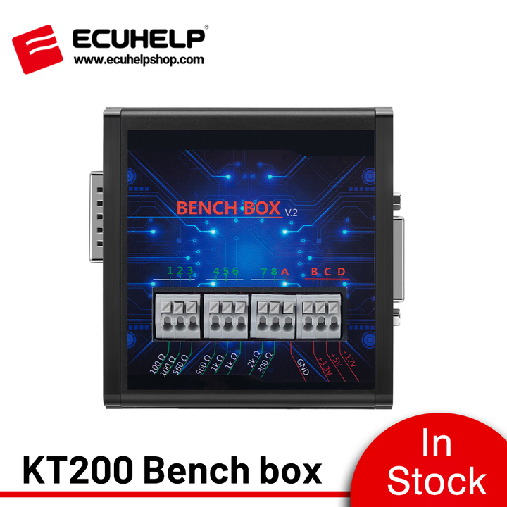 ECUHELP KT200 Bench Box for ECUHELP KT200 ECU Programmer Car Truck Tractor Boat Motorbike on Bench