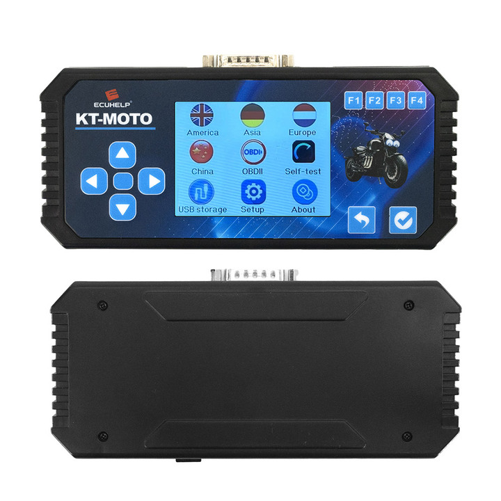 ECUHELP KT-MOTO Motorcycle Scaner Motorbike Diagnostic Tool for Diagnosing Fault Code and Faster Repair