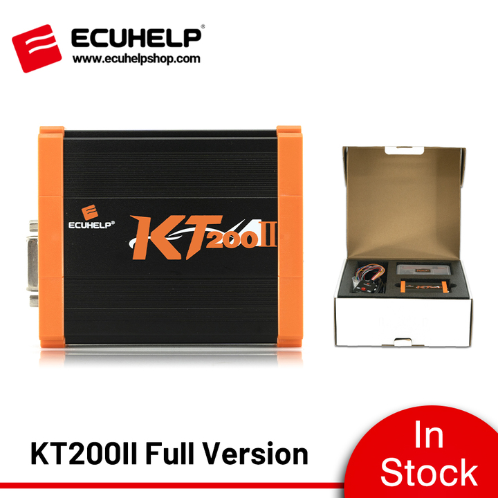 [Carton Box] ECUHELP KT200II ECU TCU Programmer Full Version for Car Truck Motorbike Tractor Boat