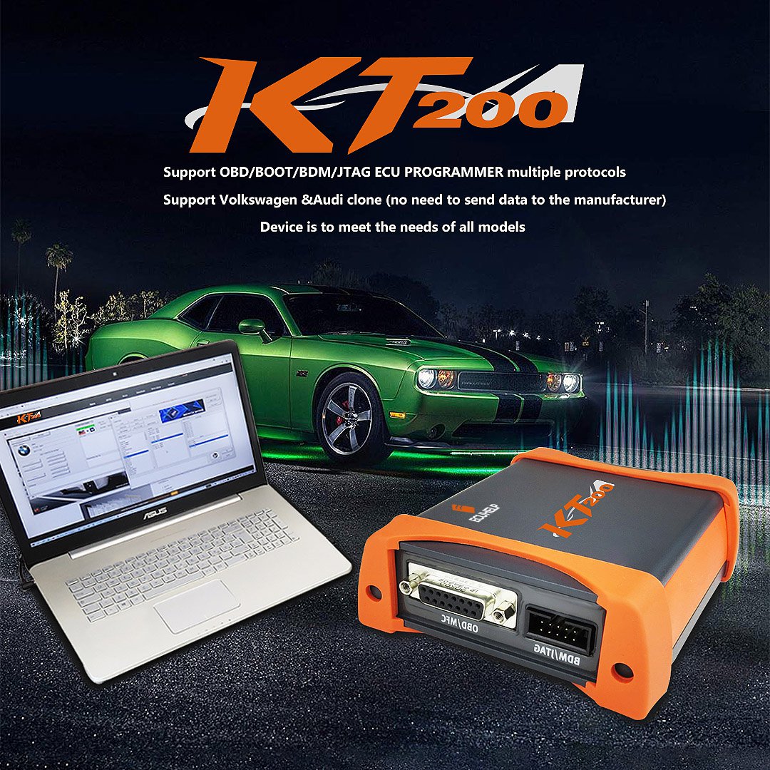 KT200 auto version ECU programmer function