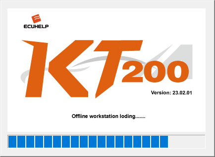 2023.02.01 ECUHELP KT200 ECU Programmer Offline Workstation for Car Truck Motorbike Tractor Boat [with Suitcase]