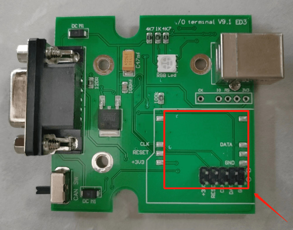 IO Prog PSA Upgrade board