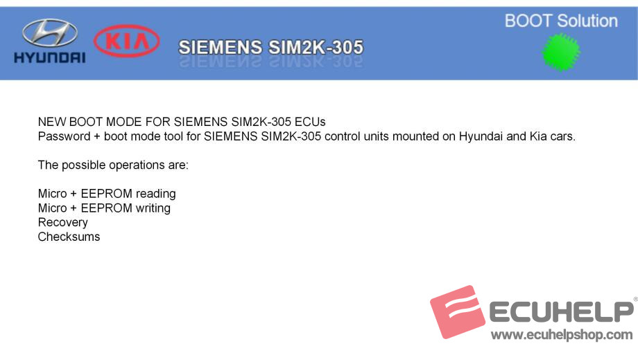  KT200II Read Write Siemens SIM2K-305 OK
