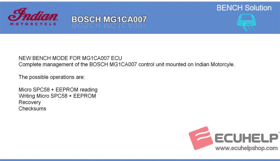  KT200II Read Write Bosch MG1CA007 OK
