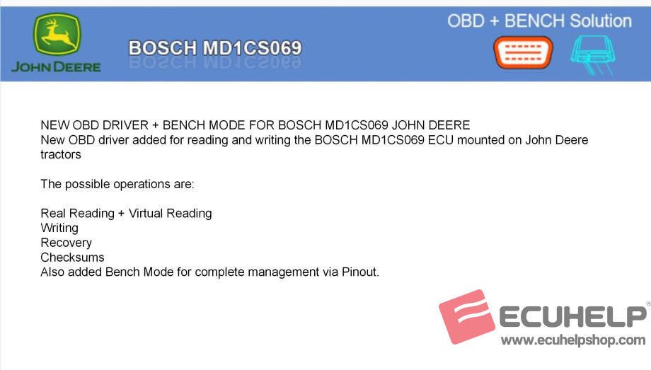  KT200II Read Write Bosch MD1CS069 OK