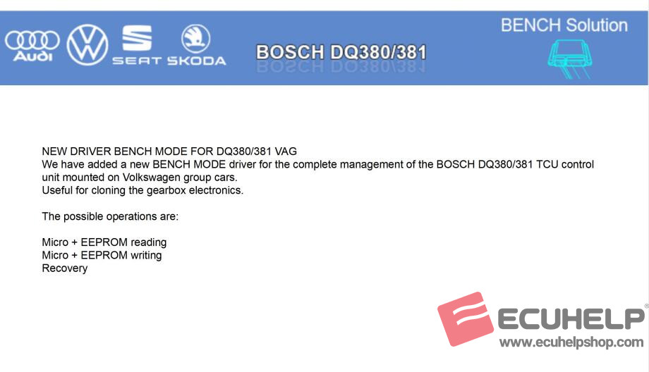  KT200II Read Write Bosch DQ380/381 OK