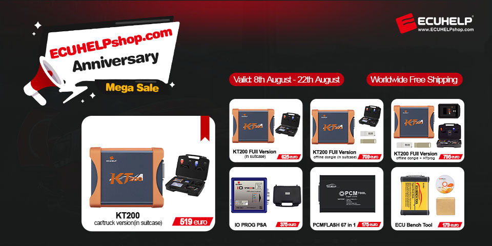 ECUHELPshop Anniversary Mega Sale