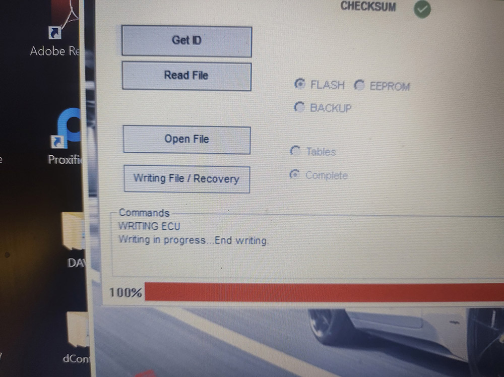 Ford sid208 obd r\w chk ok with KT200