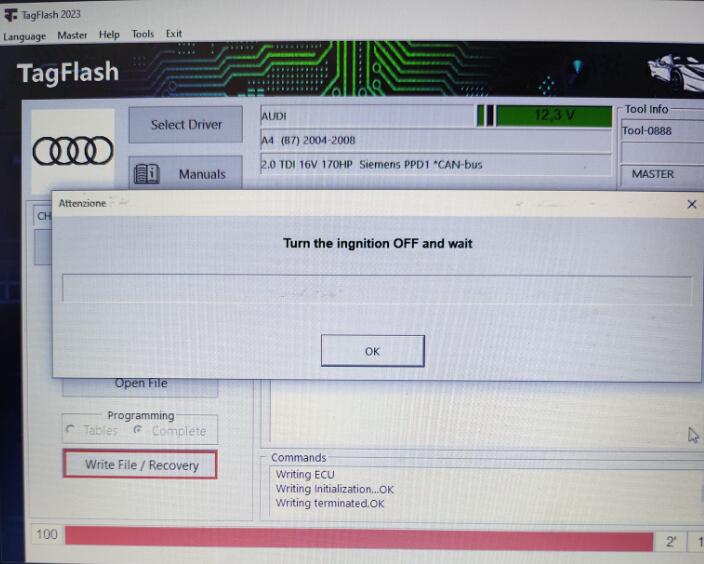 TagFlash PPD1.3 VAG OBD R/W/Checksum