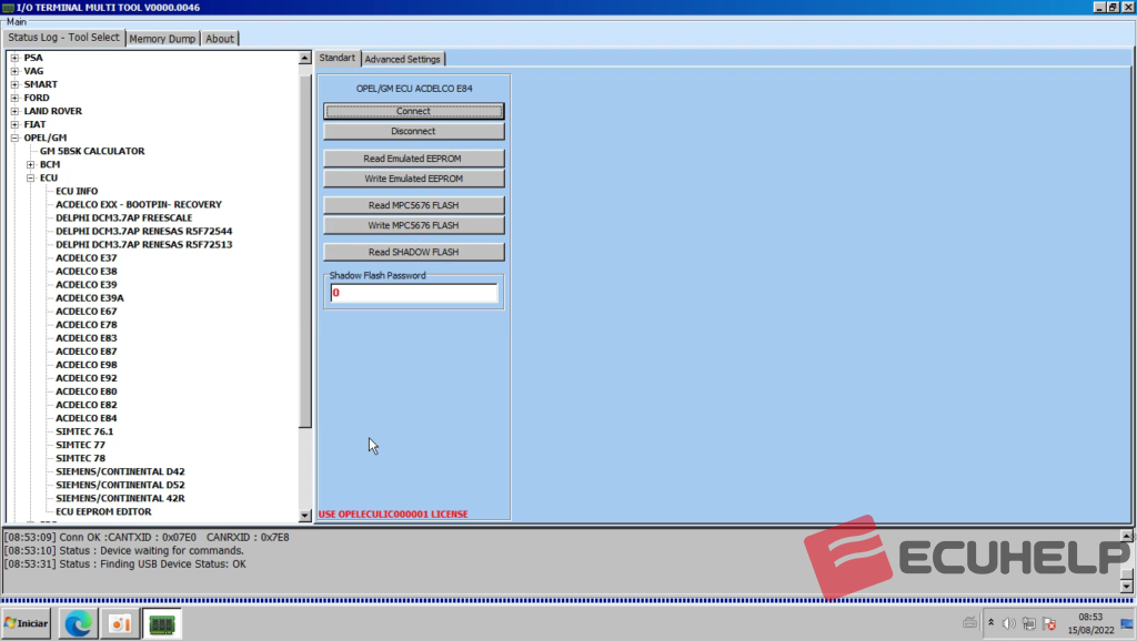 kt200 ecu pragrammer