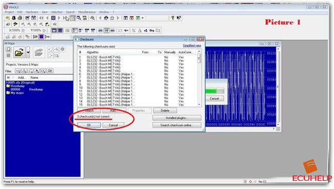 WinOLS Checksum-03