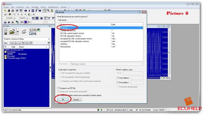 WinOLS Checksum-10