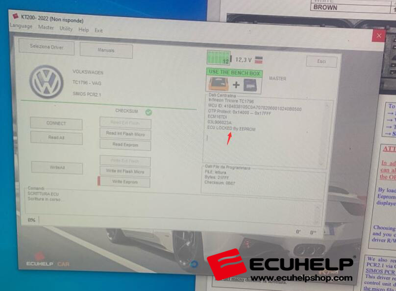 ECUHELP KT200 car truck version unlock VW Simos PCR2.1-02