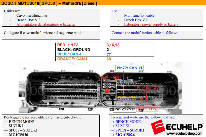 KT200 Read/Write BOSCH MD1CS018 -02