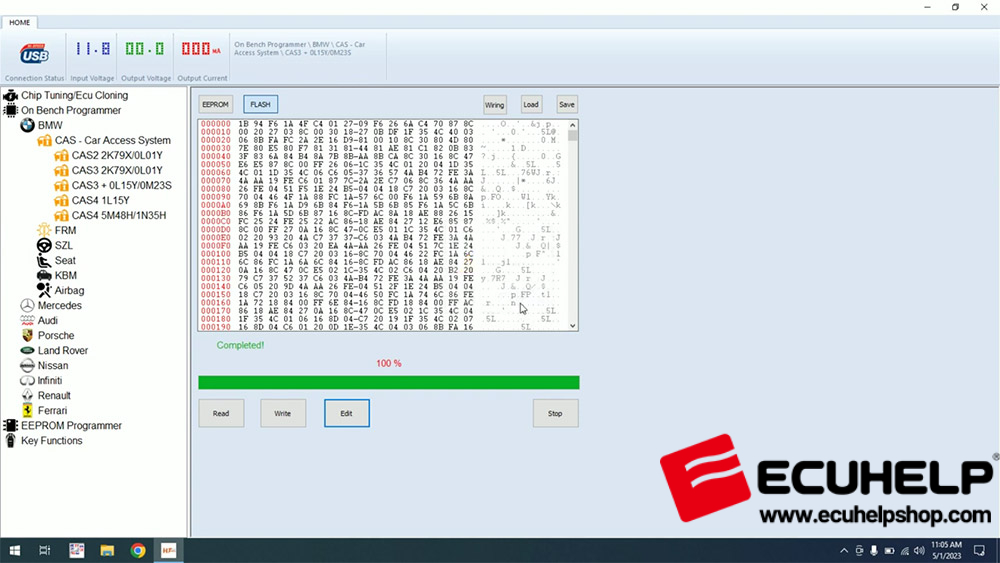 HTProg Read CAS3+ 0L15Y-15