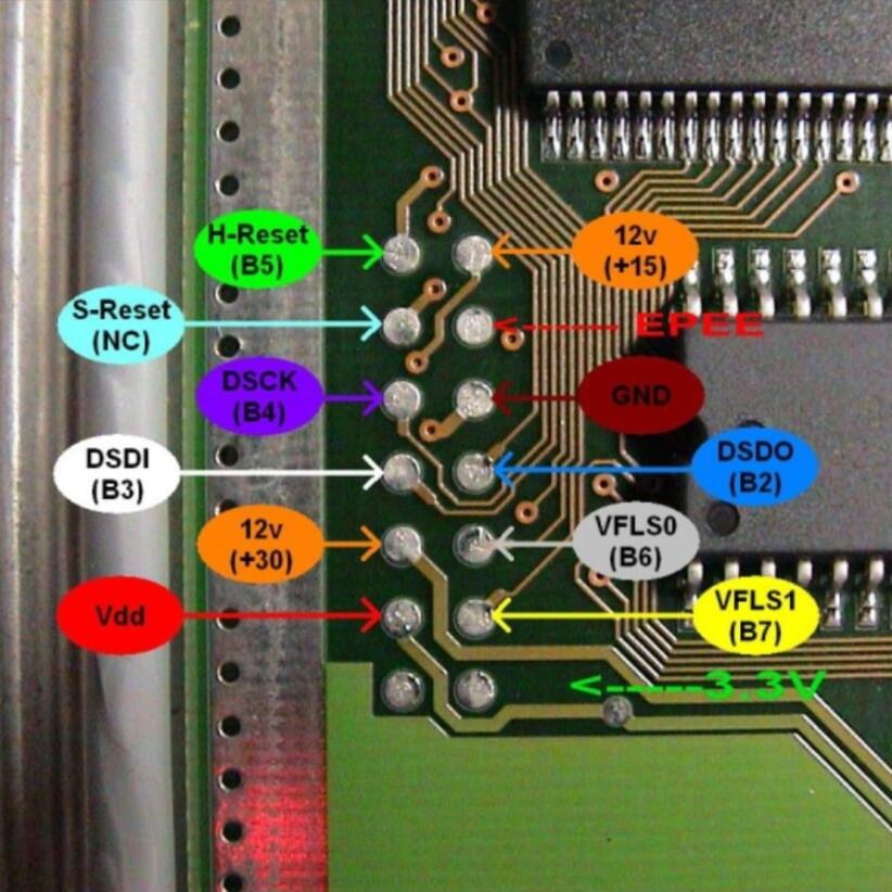 KT200 Bench Read / Write Audi MED9.1.2-03