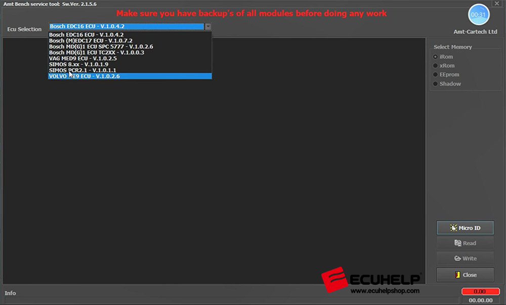 ECU Bench Tool Installation-04