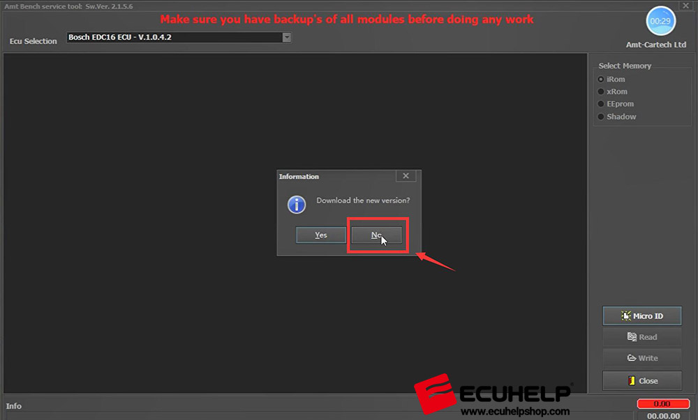 ECU Bench Tool Installation-03