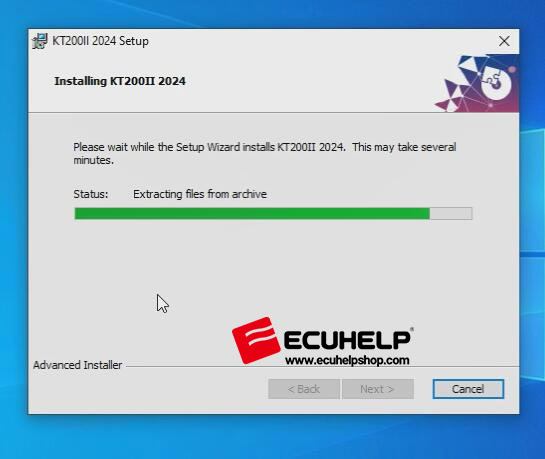 ECUHELP KT200II 2024 Software Installation Guide