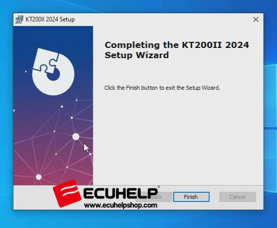 ECUHELP KT200II 2024 Software Installation Guide